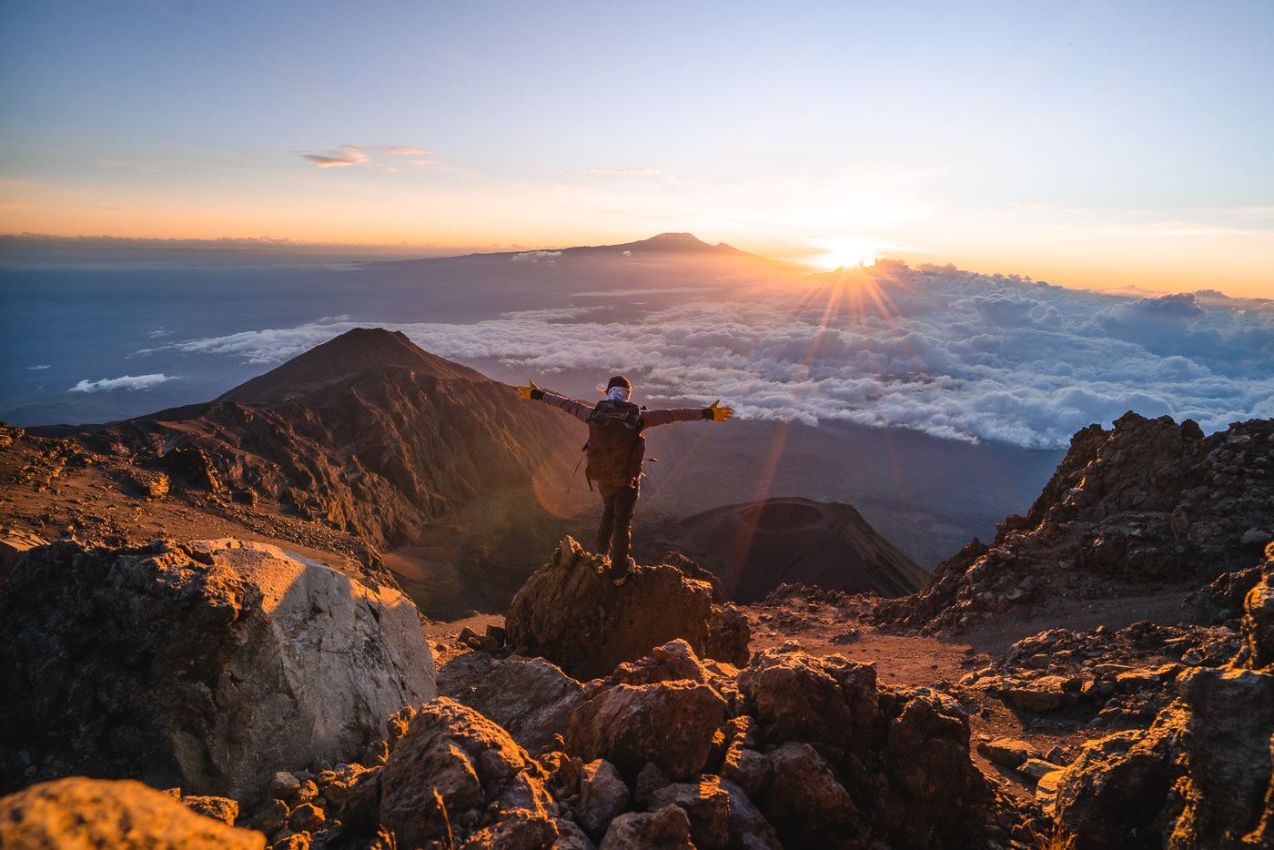 Before Climbing Mount Meru