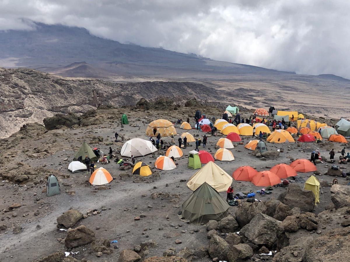 The Northern Circuit route on Kilimanjaro