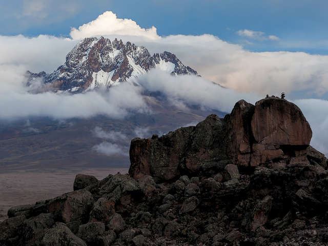 The Northern Circuit route on Kilimanjaro
